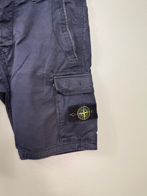 Stone Island Navy SL Cargo Shorts