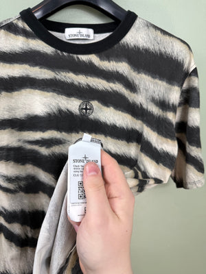 Stone Island Zebra Camo T-Shirt