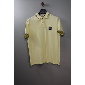 Stone Island Yellow Slim Fit Polo