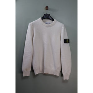Stone Island Beige Knit Jumper