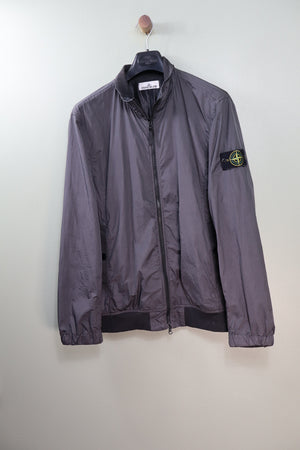 Stone Island Charcoal Grey Crinkle Reps Jacket