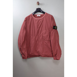 Stone Island Burnt Orange Naslan Smock Jumper