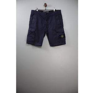 Stone Island Navy SL Cargo Shorts