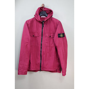 Stone Island Cherry Hooded Overshirt