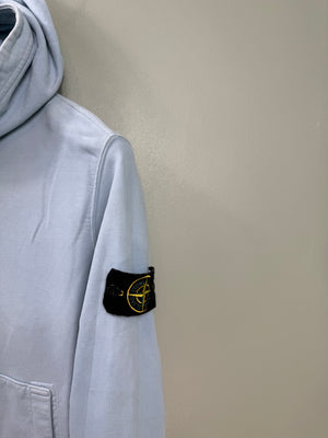 Stone Island Baby Blue Hoodie