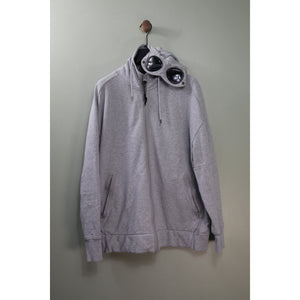 C.P. Company Grey Goggle Hoodie