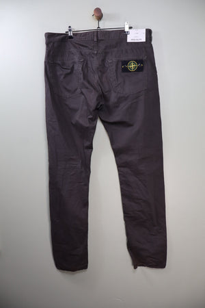 Stone Island Charcoal Grey RE-T Chinos