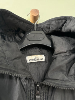 Stone Island Black Crinkle Reps Jacket