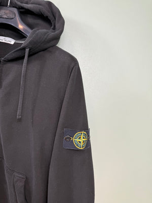 Stone Island Black Zipped Hoodie