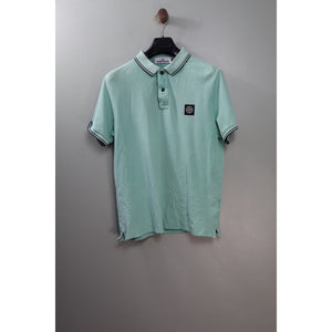 Stone Island Green SL Polo Shirt