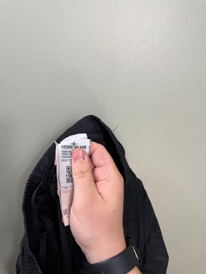 Stone Island Black RE-T Ghost Cargo Bottoms