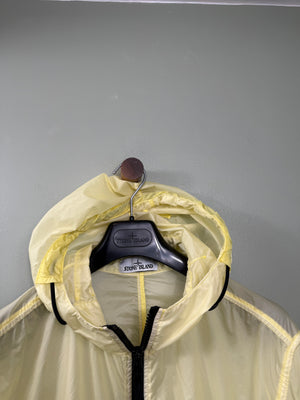 Stone Island Yellow Lamy Velour Jacket