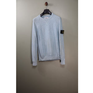 Stone Island Baby Blue Knit Jumper