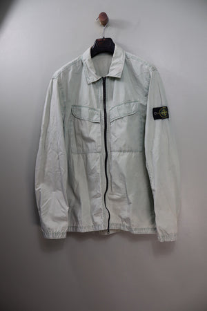 Stone Island Sage Green Overshirt