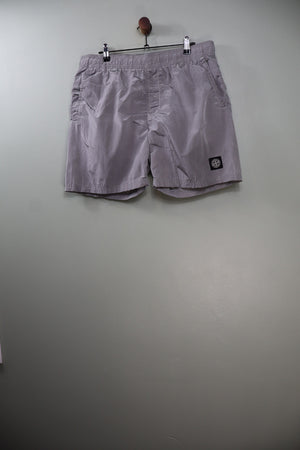 Stone Island Grey Nylon Metal Swim Shorts