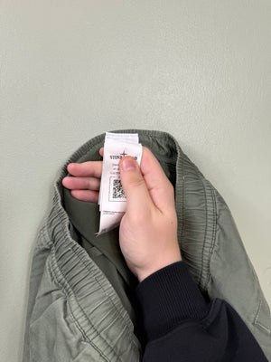 Stone Island Green RE-T Cargo Bottoms