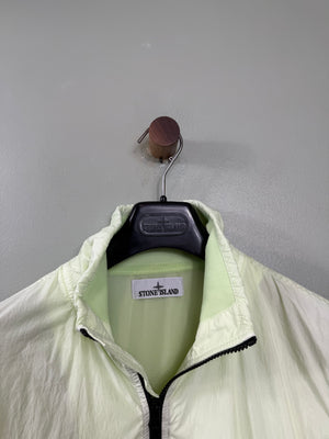 Stone Island Pastel Green Crinkle Reps Jacket