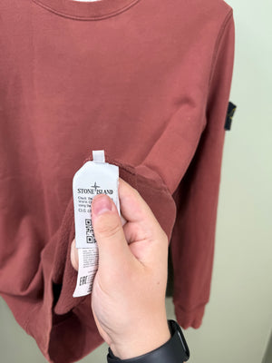 Stone Island Brick Red Jumper