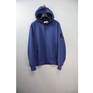Stone Island Blue Soft Shell Jacket