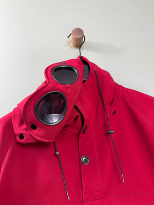 C.P. Company Red Goggle Soft Shell Smock Jacket