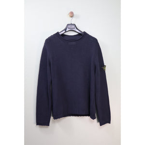 Stone Island Navy Vintage Knit Jumper