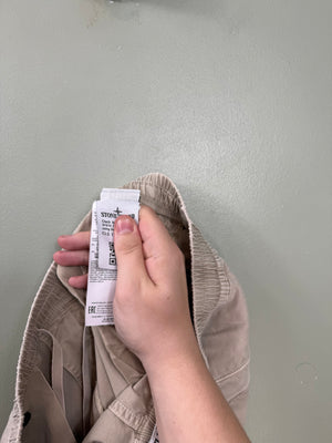 Stone Island Beige RE Cargo Shorts