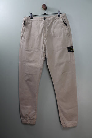 Stone Island Beige RE-T Cargo Bottoms
