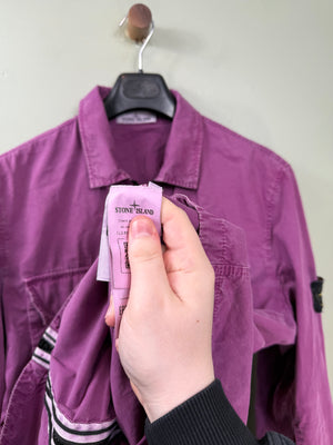 Stone Island Purple Overshirt