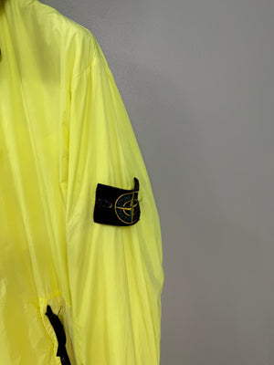 Stone Island Fluorescent Yellow Crinkle Reps Jacket
