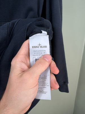 Stone Island Navy Hoodie