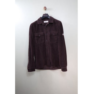 Stone Island Brown Corduroy Overshirt