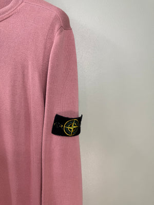 Stone Island Pink Knit Jumper