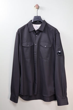C.P. Company Black Overshirt