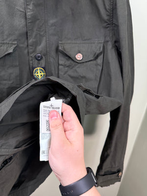 Stone Island Khaki Cotton Cordura Jacket