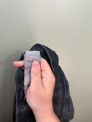 Stone Island Black RE-T Cargo Bottoms