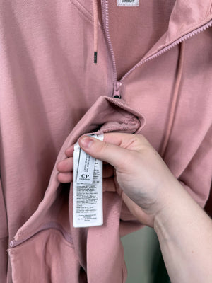 C.P. Company Pink Goggle Hoodie