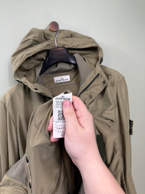 Stone Island Khaki Micro Reps Jacket