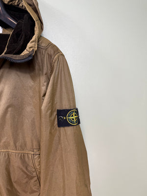 Stone Island Khaki Lamy Flock Jacket