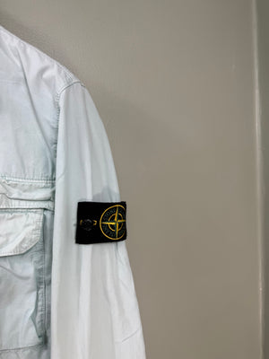 Stone Island Baby Blue Overshirt