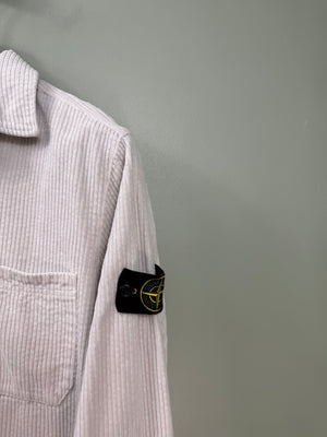 Stone Island Beige Corduroy Overshirt