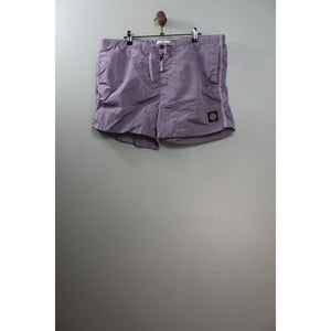 Stone Island Purple Nylon Metal Shorts