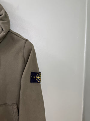Stone Island Khaki Hoodie
