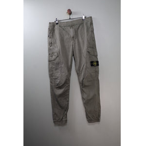 Stone Island Khaki RE-T Cargo Bottoms