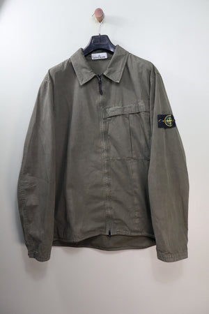 Stone Island Khaki Overshirt