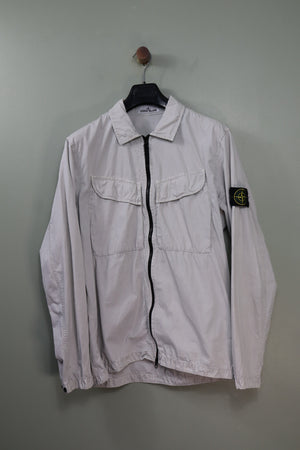 Stone Island Light Grey Overshirt