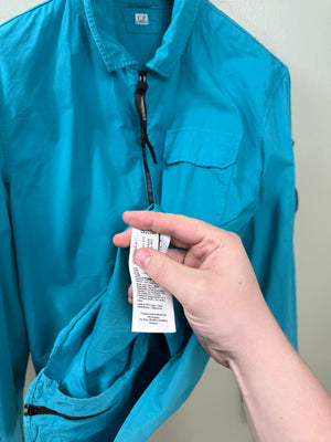 C.P. Company Aqua Blue Overshirt