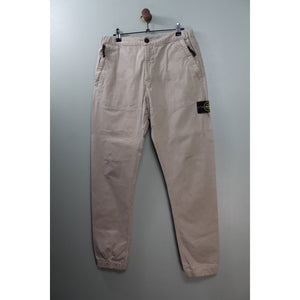 Stone Island Beige RE-T Cargo Bottoms