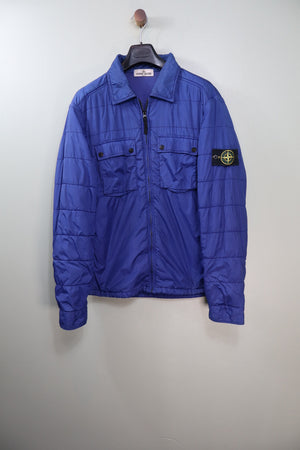 Stone Island Blue Padded Jacket