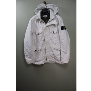 Stone Island White David TC Jacket
