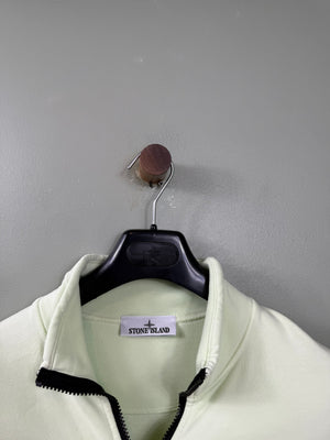 Stone Island Pastel Green 1/4 Zip Jumper